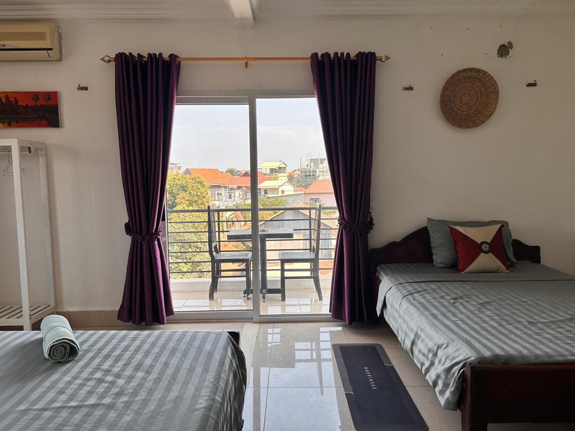 Bed & Bedzzz Vandrarhem Siem Reap Exteriör bild